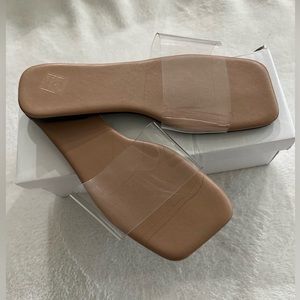 SHEIN Clear flat sandals